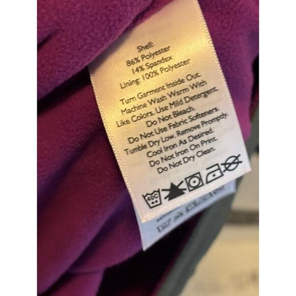 Eddie Bauer Pants Women's Size 14 Fleece Lined‎ Outdoor Cargo Gray - Picture 4 of 4